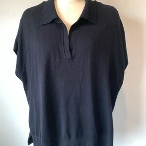 Calvin Klein Black Knit Top